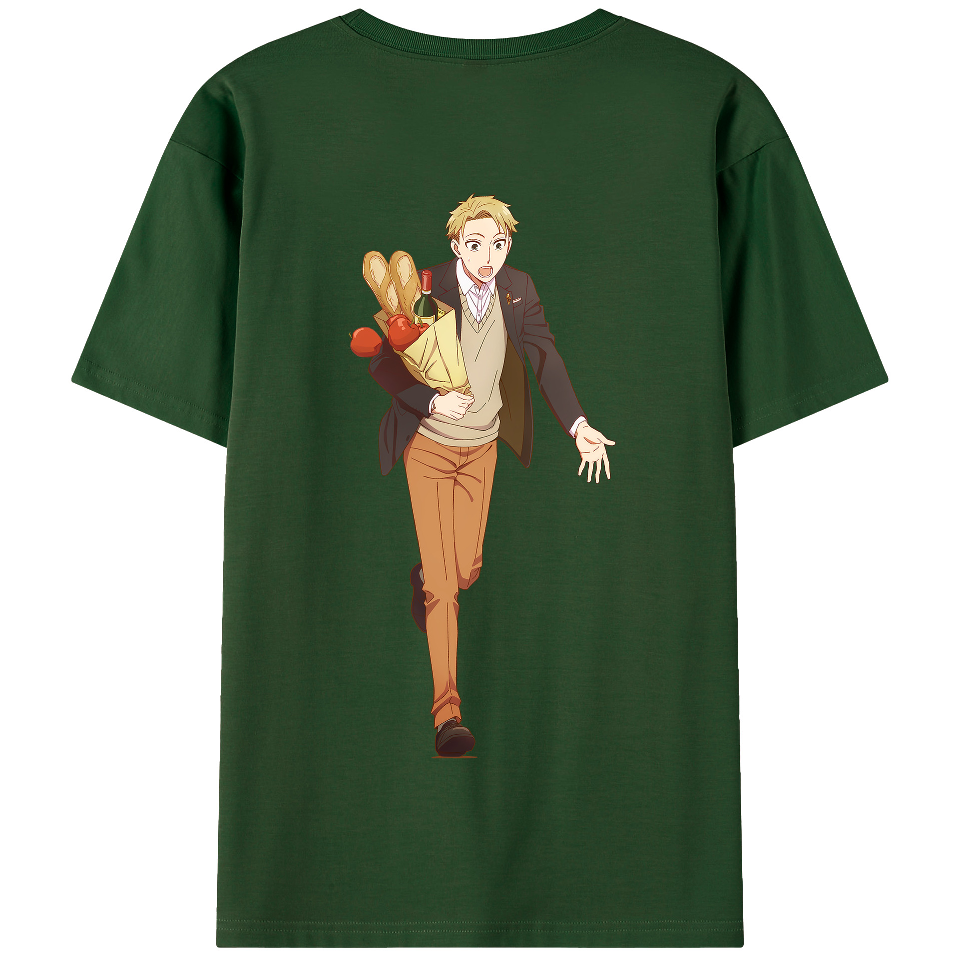 （画像用） SPY×FAMILY间谍家家酒 綿100％半袖Tシャツ（背面プリント）
